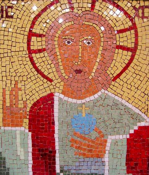 Иисус Христос || Мозайка / mosaic || 2009