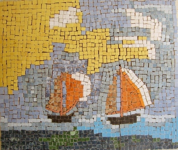 Морски пейзаж || Мозайка / mosaic || 2009