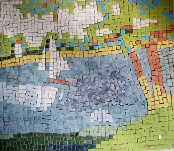 Речен пейзаж || Мозайка / mosaic || 2009