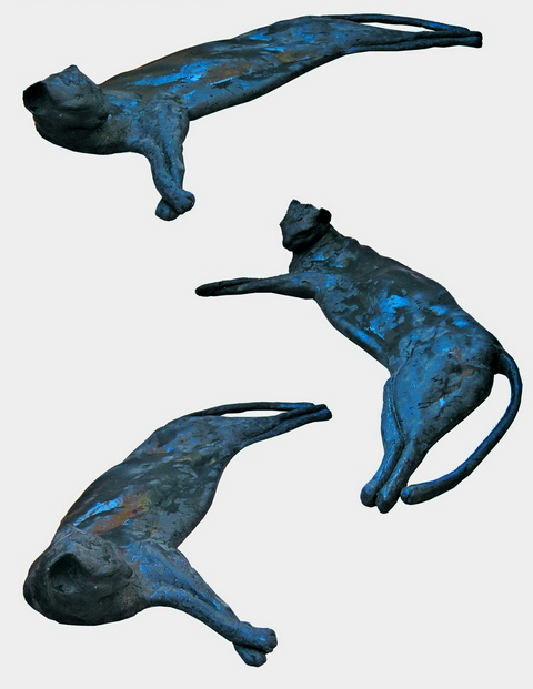 Котка (Собственост на Арх. Венелин Жечев) || Черен силикон / black silicon || 2004