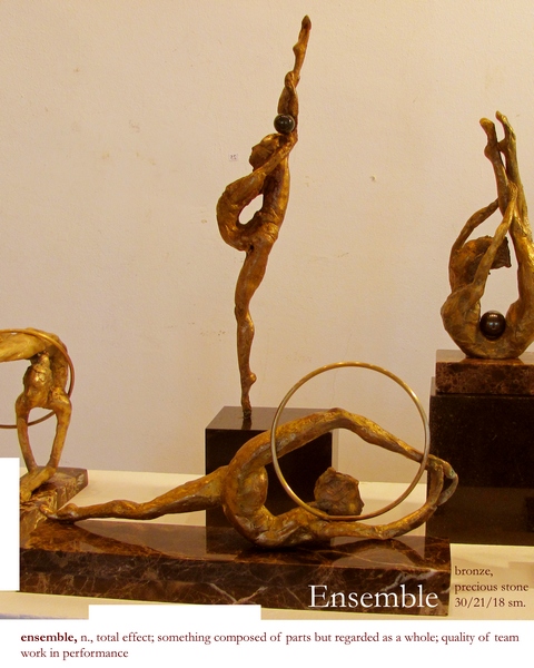 Ансамбъл /Собственост на Виктория Кръстева и Георги Кръстев/ || Бронз / bronze || 2010