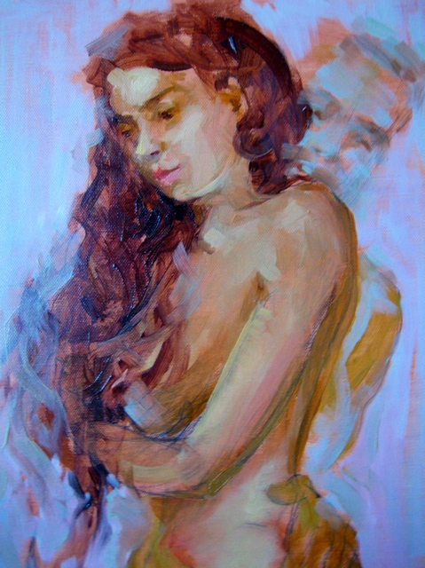 "Еротика" /Собственост/ || м.бои-платно/oil on canvas || 2011