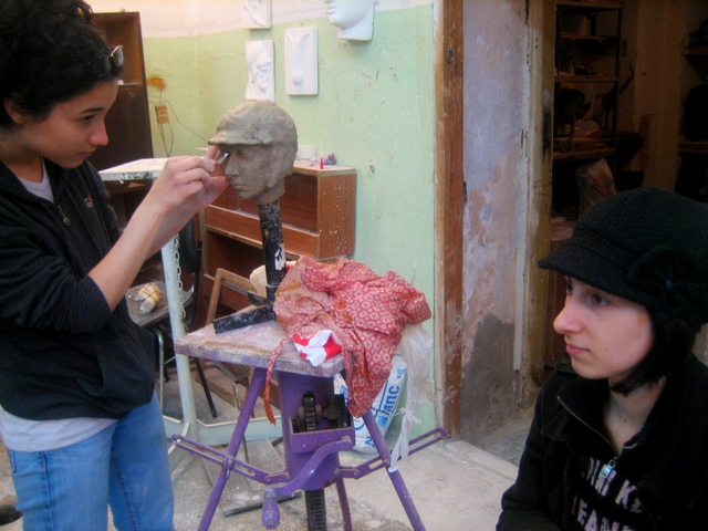 Live modeling || Глина / clay || 2010