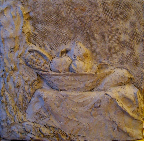 Fruit naturmorte || Глина / clay || 2011